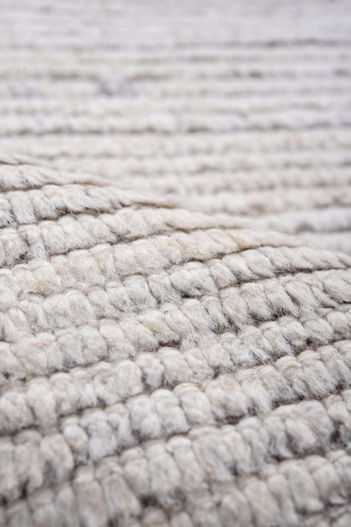 Moroccan Handmade Runner 3 X 15 | Beige, Brown | Hand knotted (4389)