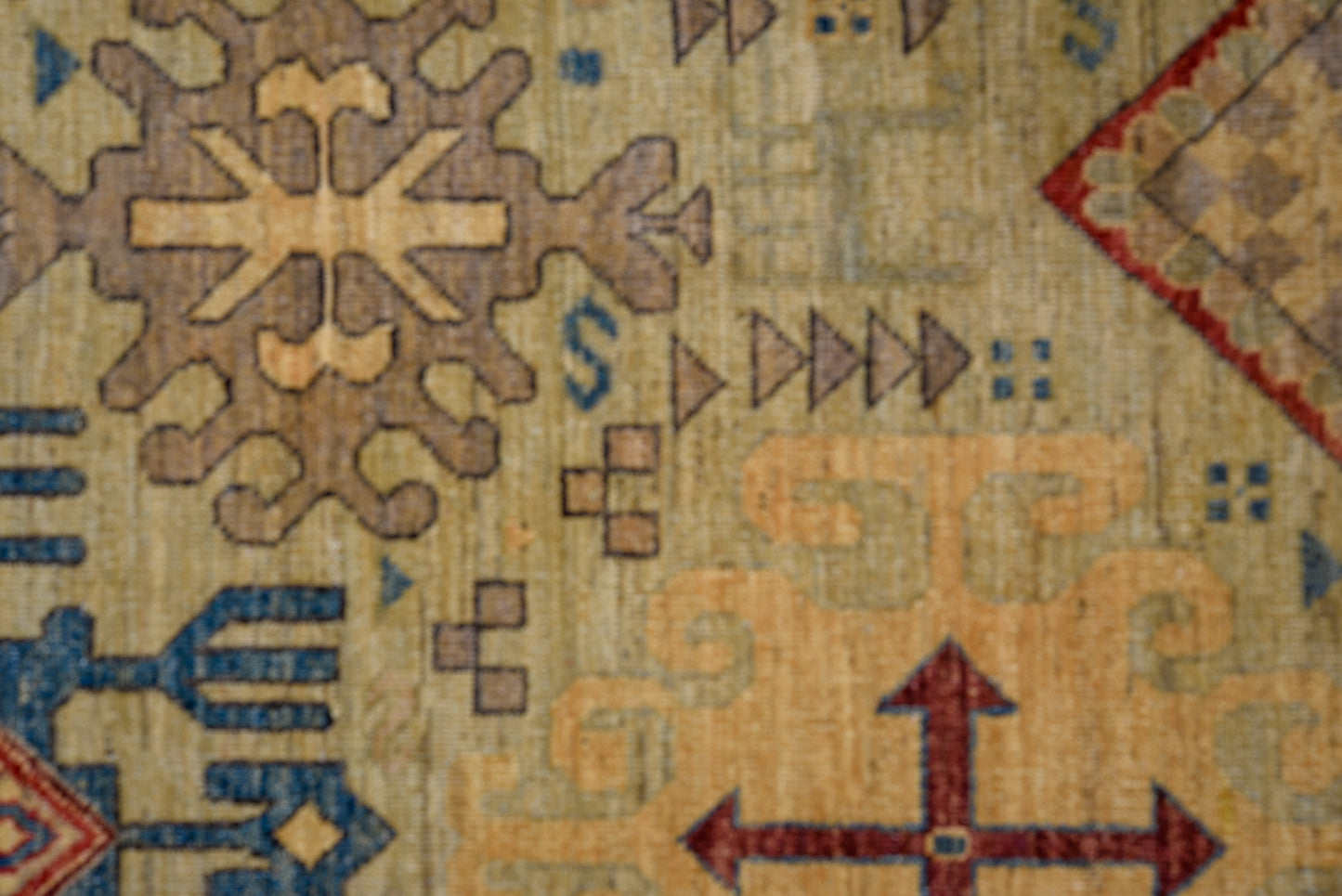 Golden shade 13'2" x 16'2" Timori rug (4713)