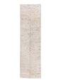 Moroccan Handmade Runner 5 X 16 | Beige, Brown, White| Hand Knotted (1752)