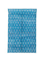 Moroccan Handmade Area Rug 6 X 9 | Sky blue, Beige| Hand Knotted (1771)