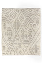 Moroccan Handmade Area Rug 9 X 10 | Beige, Brown | Hand knotted (3920)