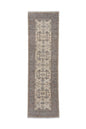 Oushak Handmade Runner 3 X 10 |Beige, Gray, Orange, Blue | Hand knotted (4390)