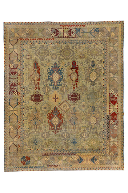 Golden shade 13'2" x 16'2" Timori rug  (4713)