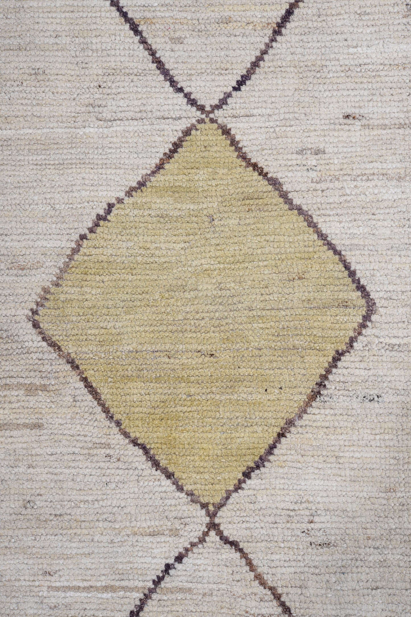 Moroccan Handmade Area Rug 14 X 20 | Beige, Blue, Gray, Yellow, Brown | Hand knotted (4799)