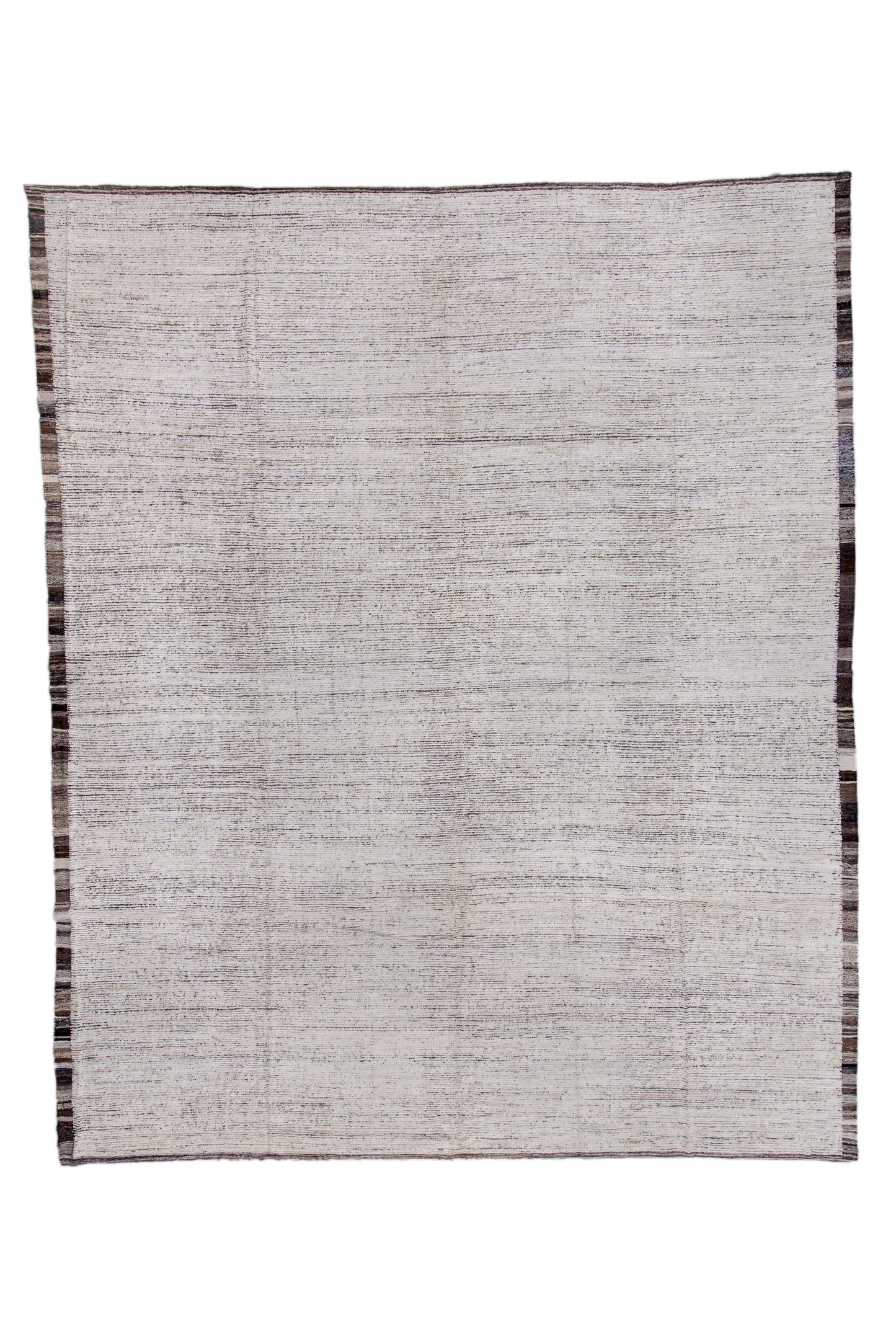 Moroccan faiblesse handmade 14 X 17 |beige, dark brown |hand knotted (4963)